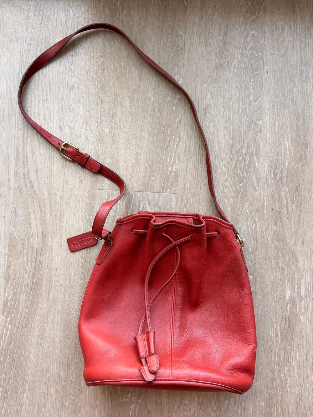 Vintage Coach Lula’s Legacy bucket bag